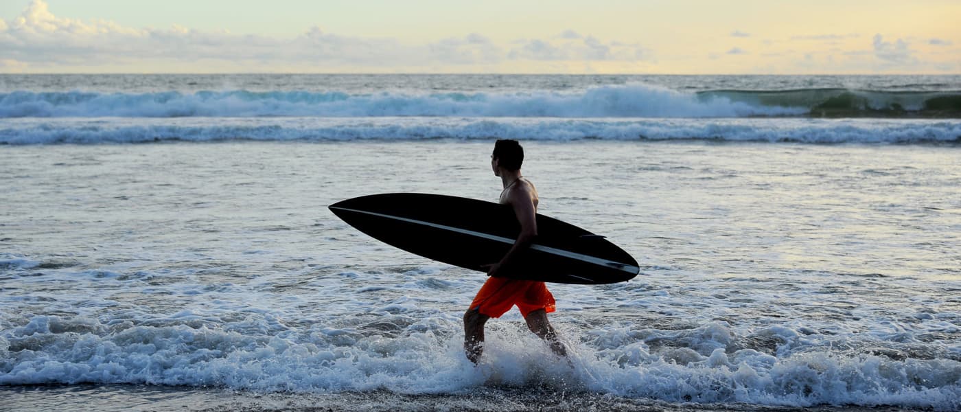 Enjoy Surfboard Ride